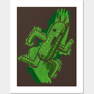 Painted Cactuar Posters and Art